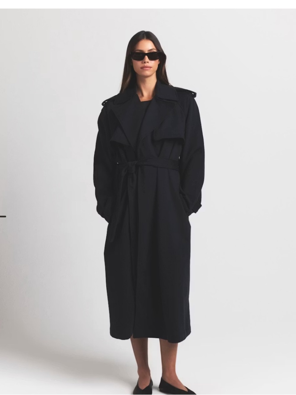 OVERSIZED TRENCH COAT SKIM